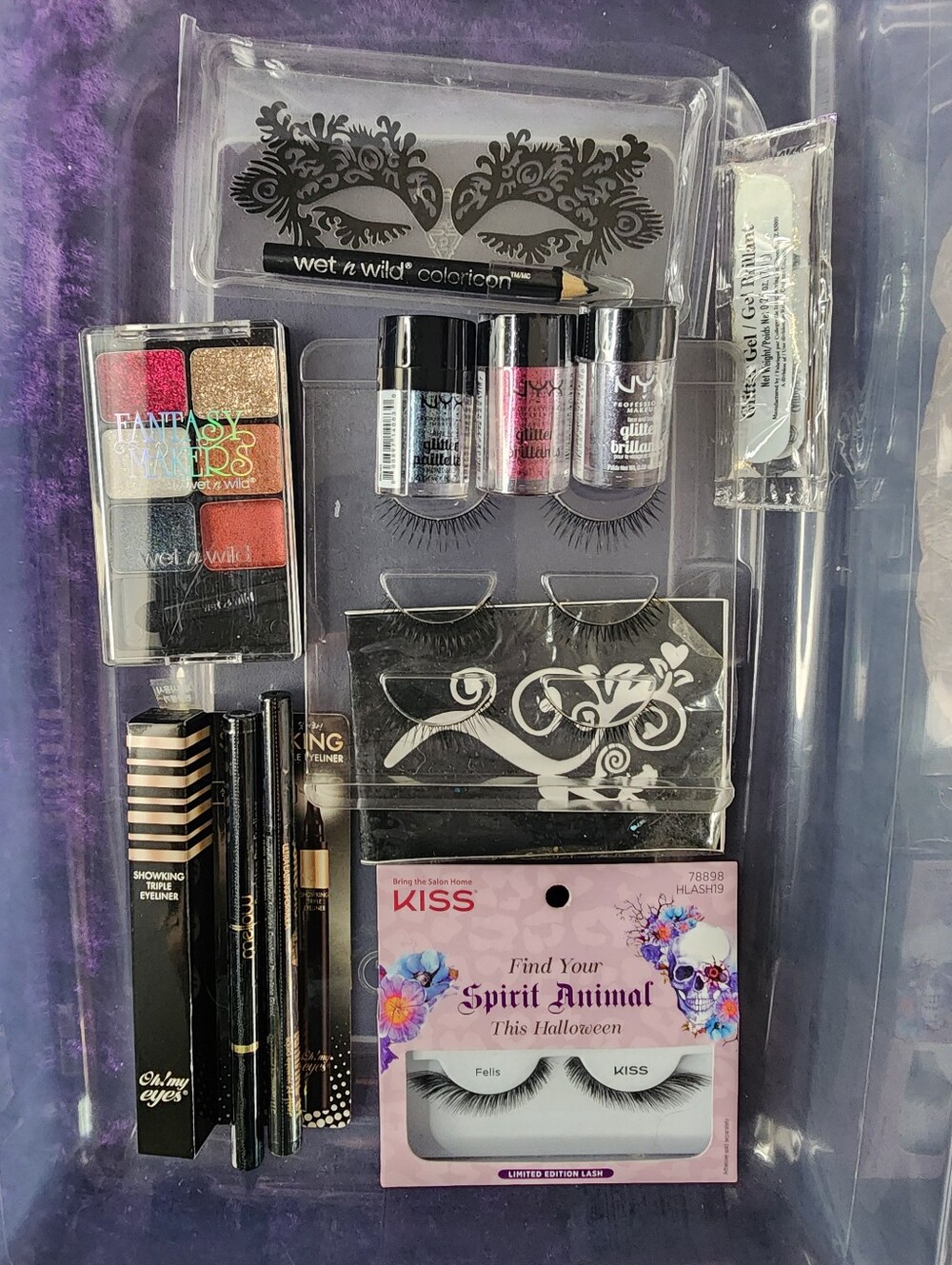 Fantasy Eye Makeup Bundle + Nyx Glitter